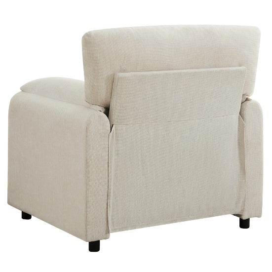 Relax in style with the Contemporary Oversized Chenille Upholstered Lounge Chair—luxurious, comfortable, and perfect for any modern space.