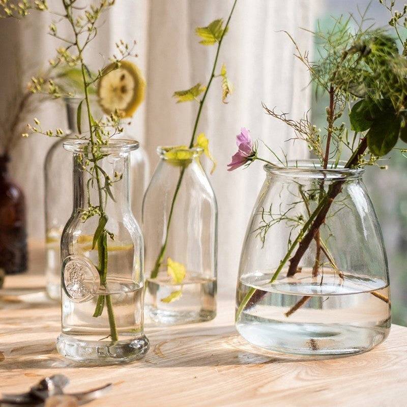 Add a touch of elegance with Small Glassware Vase. Perfect for stylish storage, featuring a small mouth design for a refined decorative display.